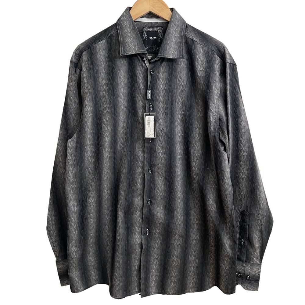 Serica Elite Button Up Dress Shirt Size XL